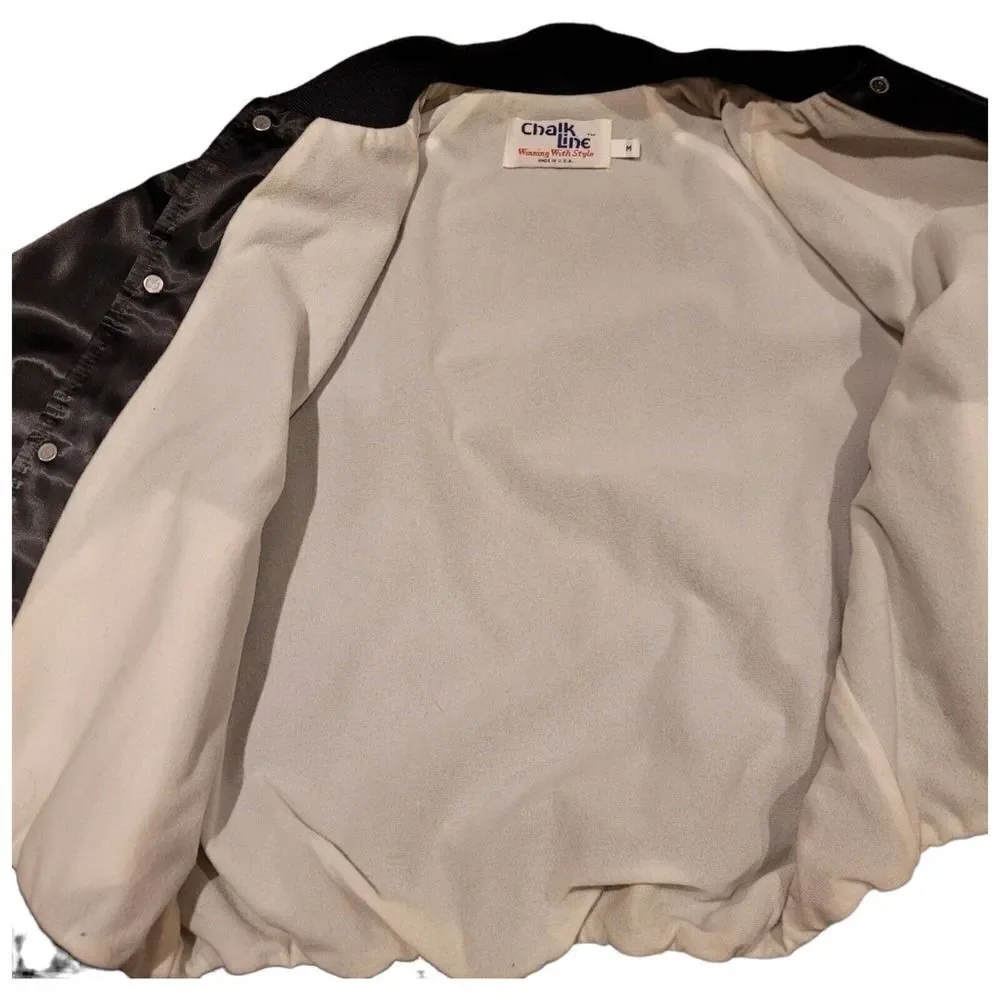 Chalk Line Vintage‎ Disney Mickey Mouse Satin Jacket Size Medium READ